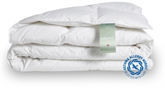 Dobbeltdyne 240x220 cm - Helårsdyne - Nænsom allergivenlig og økologisk king size dyne - Svanemærket lun dyne - Liv